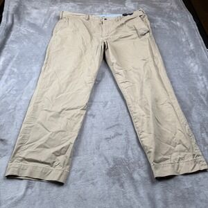 Polo Ralph Lauren Mens Stretch Straight Fit Chino Pants Beige 42x30‎